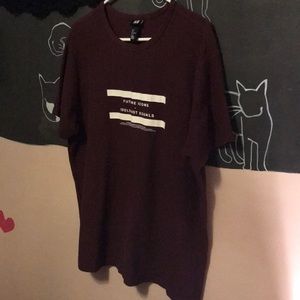 Gently used Purple Male Shirt Size L